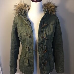 Army Green A&F Coat